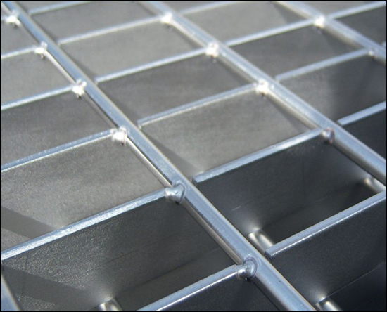 Press Locked Stainless Steel Flat Bar Grating, 316L and 316 SS Grade Natural Shine