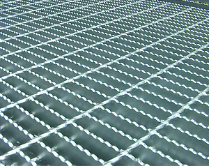 Serrated End Grating for Machinery Flooring